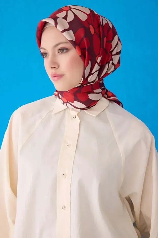 Belli Twill İpek Eşarp 4116-39