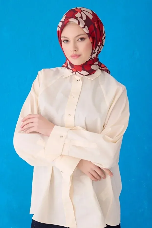 Belli Twill İpek Eşarp 4116-39