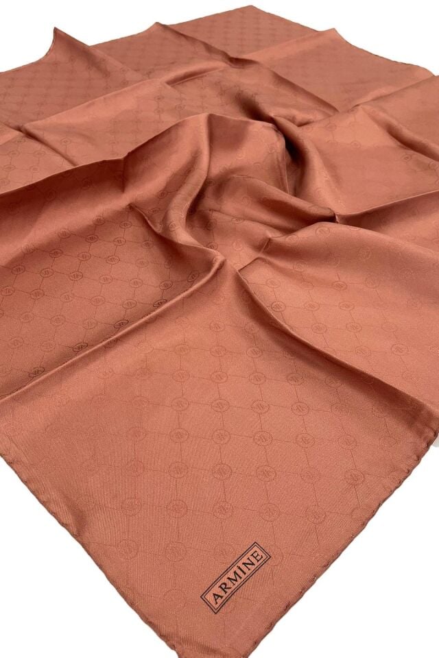 Armine Jakar İpek Eşarp-Şeftali