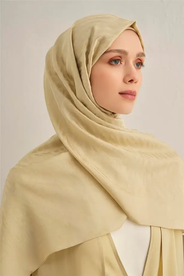 Armine Pamora Zebra Desen Şal 1 Gold 62