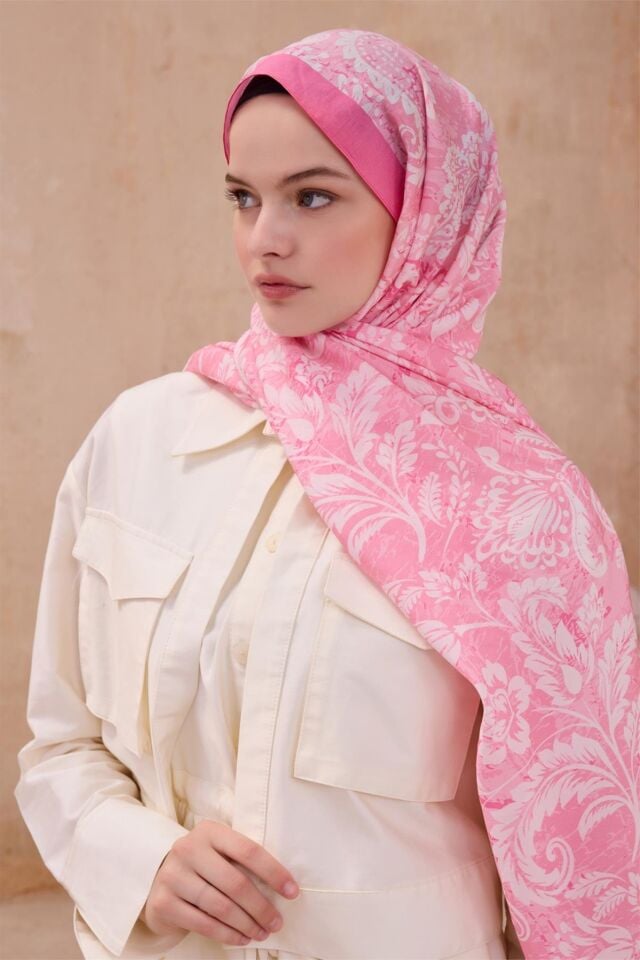 Belli Fresh Modal Şal 4-Pembe