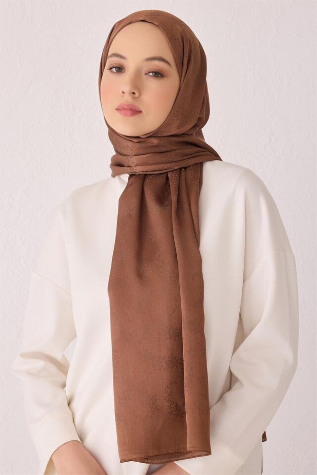 Belli Fresh Liva Şal 1- Kahve