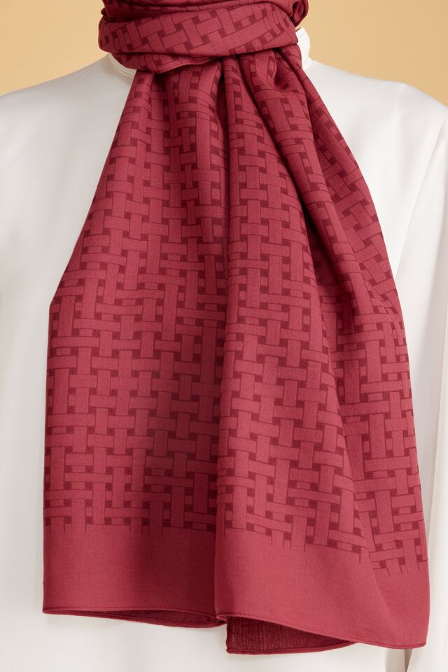 Belli Fresh Siena Şal Bordo
