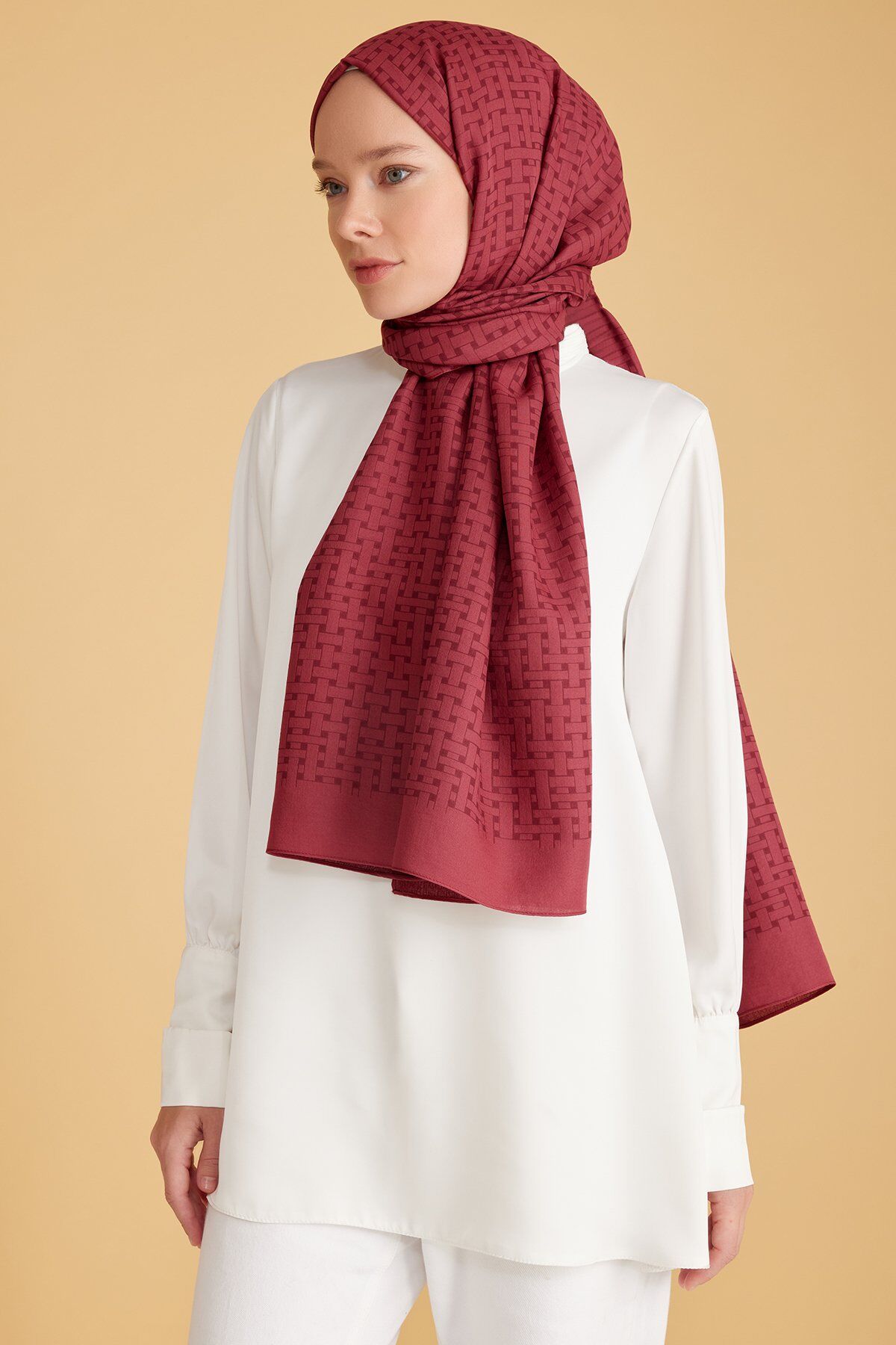 Belli Fresh Siena Şal Bordo