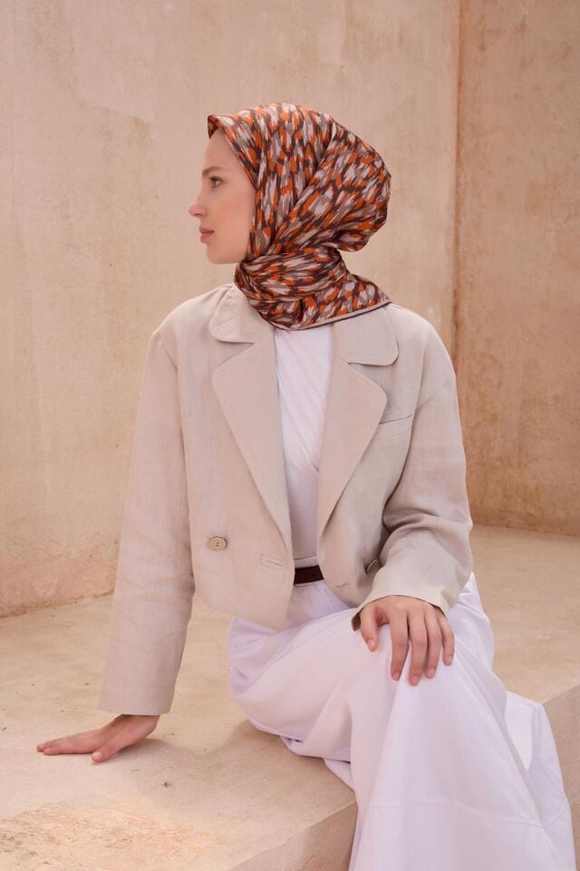 Belli Twill İpek Eşarp 4103-86