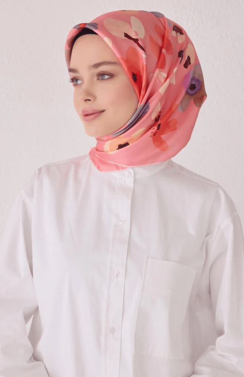 Belli Twill İpek Eşarp 4033-34