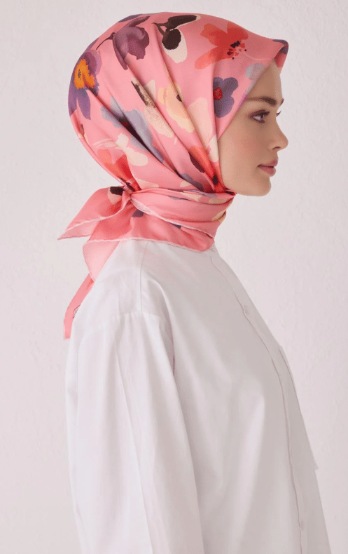 Belli Twill İpek Eşarp 4033-34