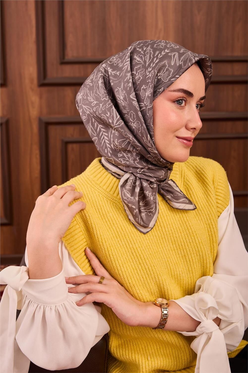 Silk Home Twill İpek Eşarp 11496-17