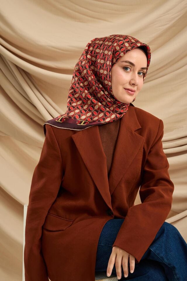 Silk Home Twill İpek Eşarp 11481-28