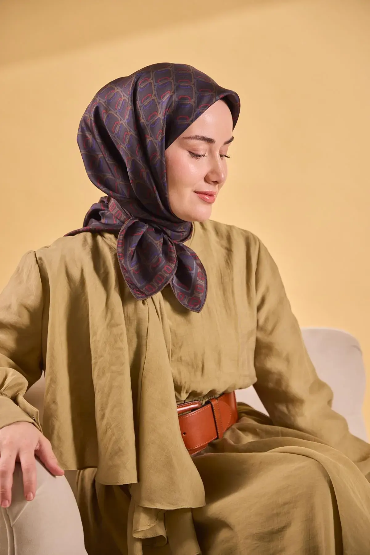 Silk Home Twill İpek Eşarp 11521-24