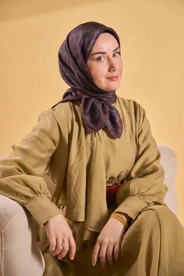 Silk Home Twill İpek Eşarp 11521-24