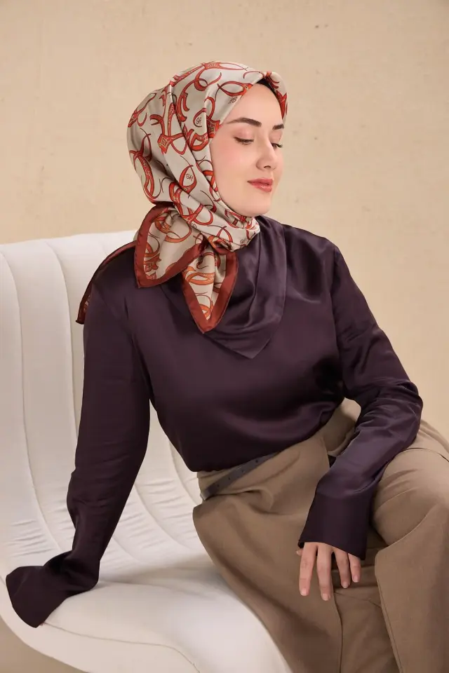 Silk Home Twill İpek Eşarp 11509-02