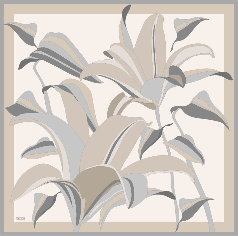 Belli Twill İpek Eşarp 4035-85