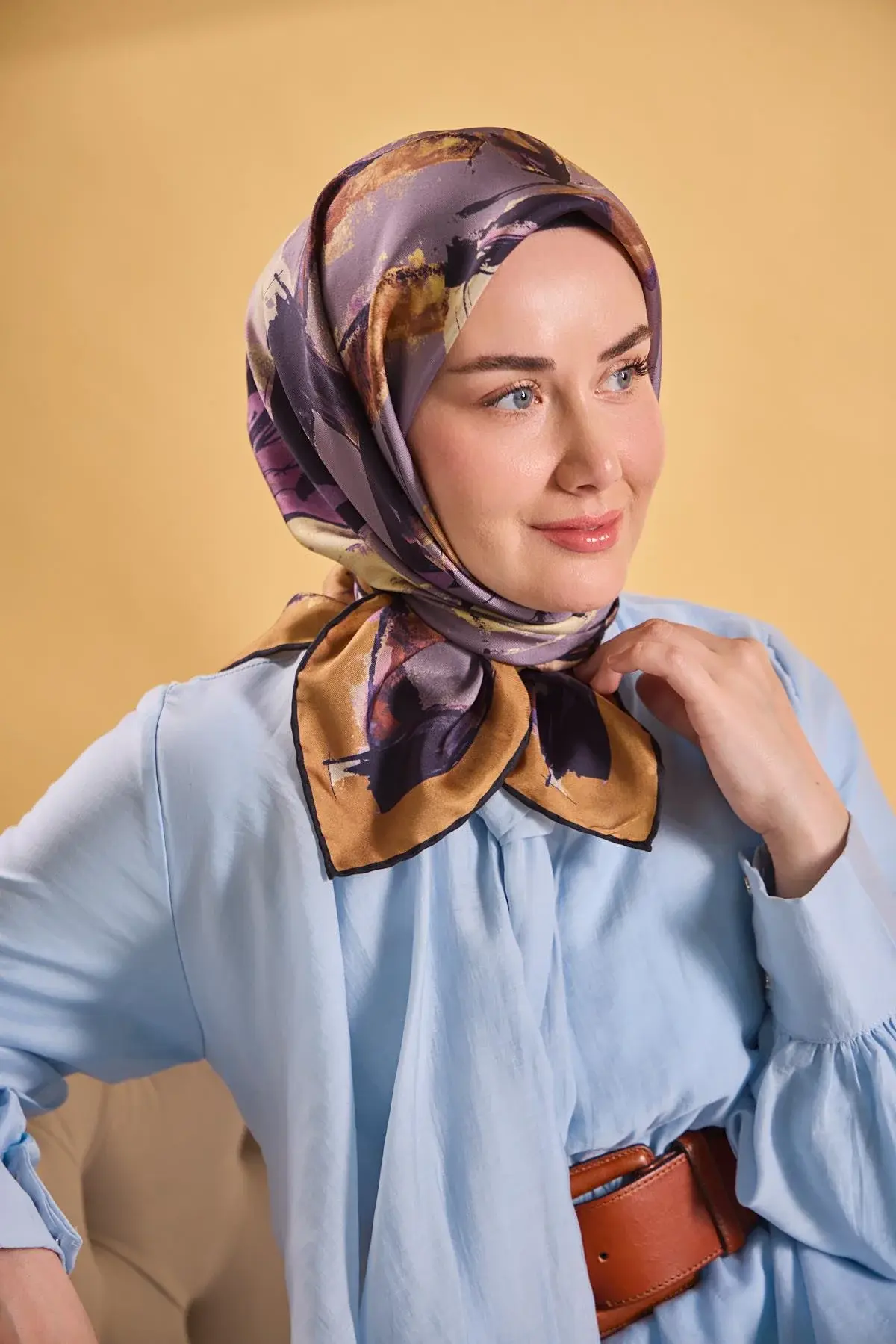 Silk Home Twill İpek Eşarp 11529-20