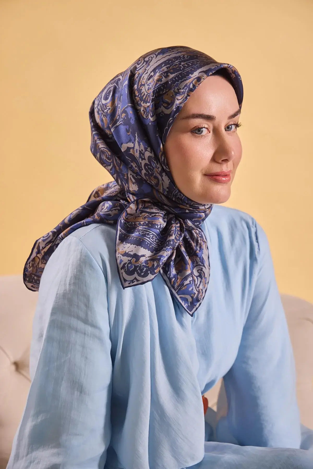 Silk Home Twill İpek Eşarp 11519-06