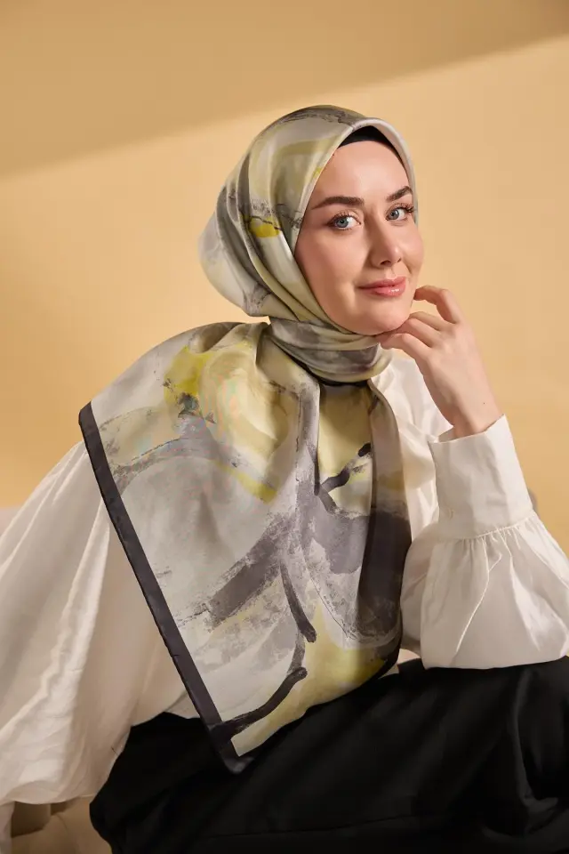 Silk Home Twill İpek Eşarp 11528-14