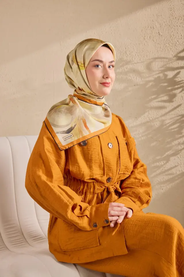 Silk Home Twill İpek Eşarp 11528-16