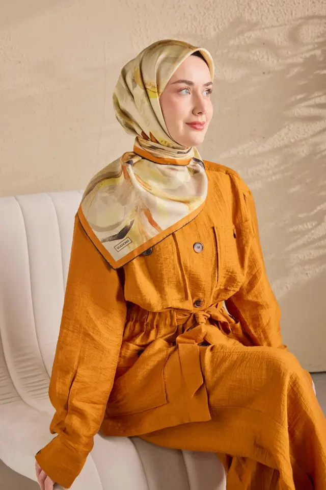 Silk Home Twill İpek Eşarp 11528-16