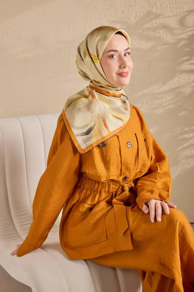 Silk Home Twill İpek Eşarp 11528-16