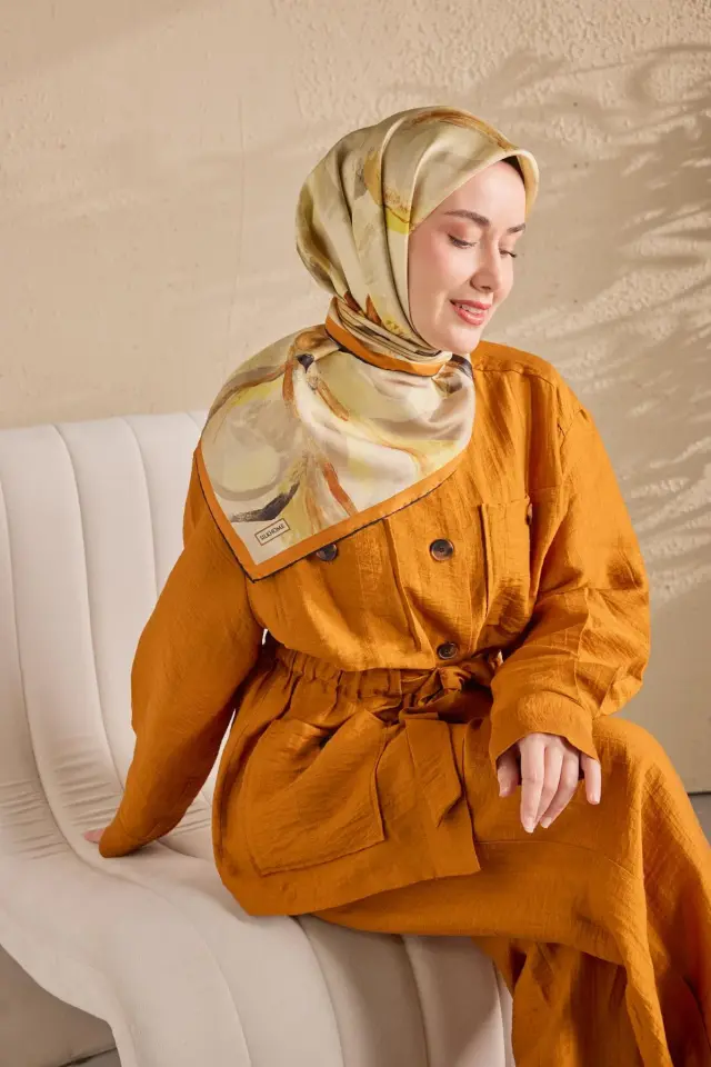 Silk Home Twill İpek Eşarp 11528-16
