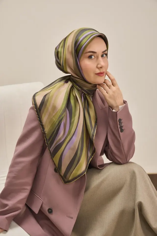 Silk Home Twill İpek Eşarp 11517-23