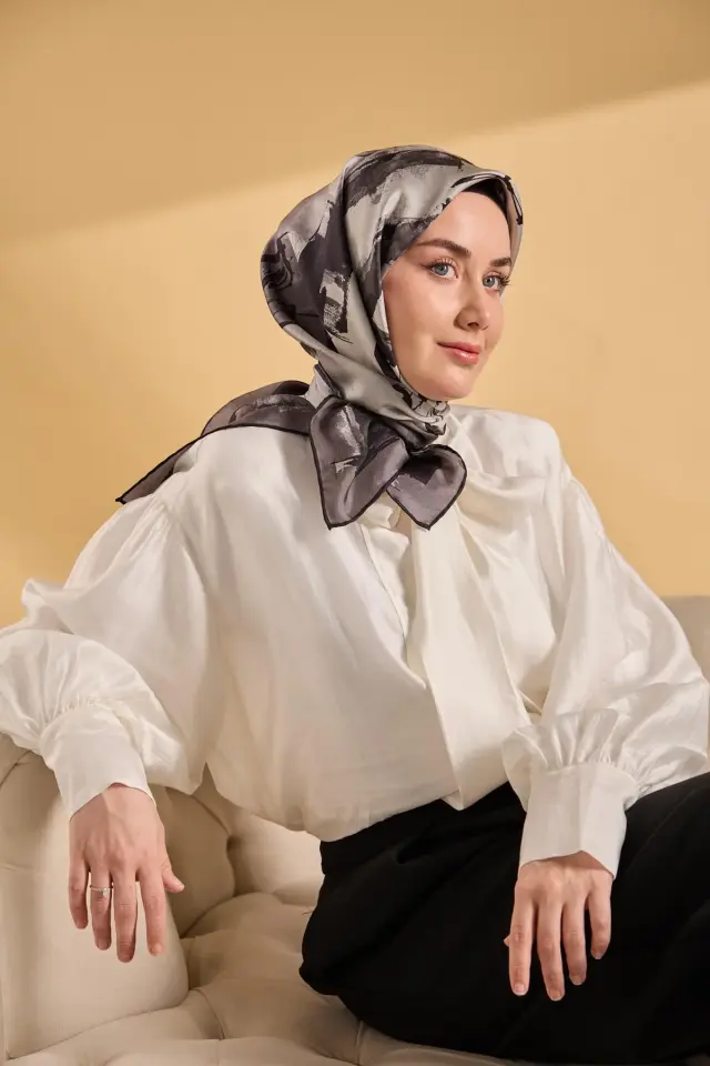 Silk Home Twill İpek Eşarp 11529-10