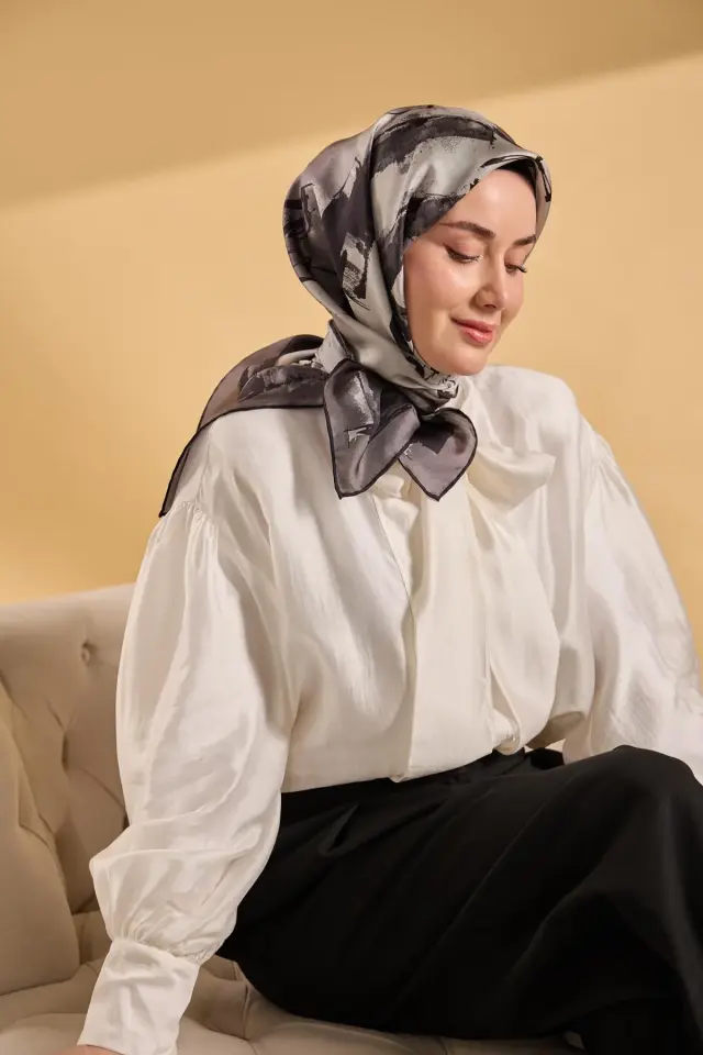 Silk Home Twill İpek Eşarp 11529-10