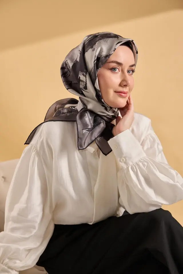 Silk Home Twill İpek Eşarp 11529-10