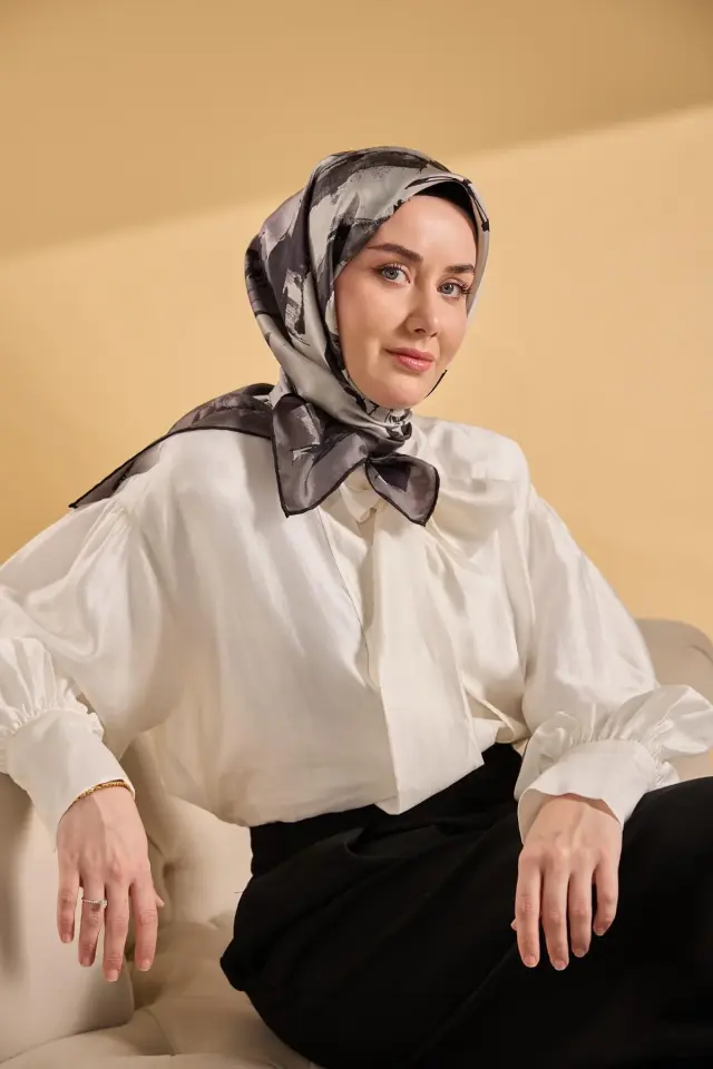 Silk Home Twill İpek Eşarp 11529-10