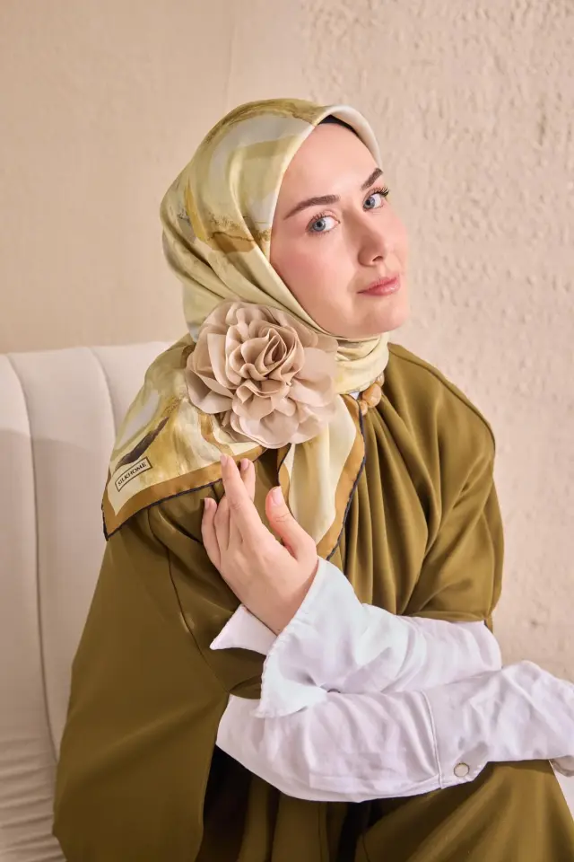 Silk Home Twill İpek Eşarp 11528-01