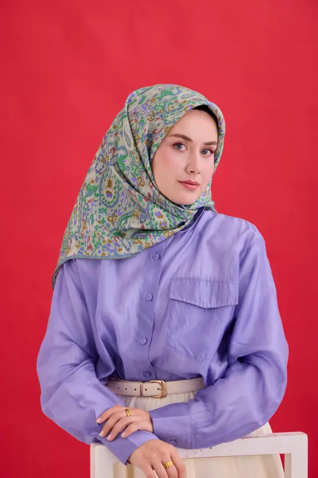 Silk Home Twill İpek Eşarp 11478-37