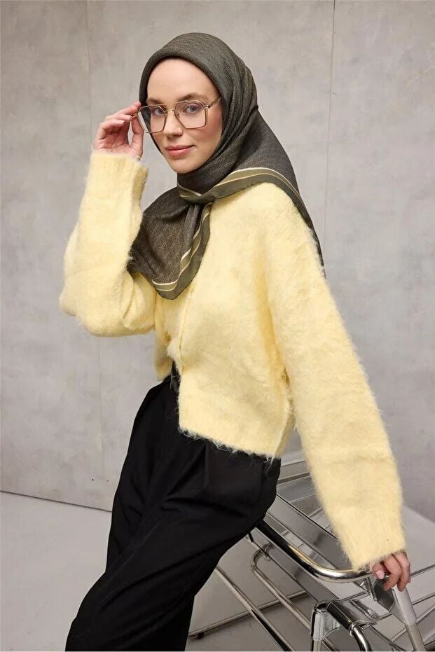 Silk Home Aura Eşarp Zincir Desen